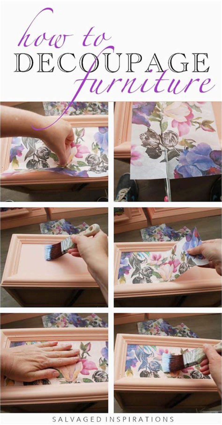 Can you decoupage onto leather?