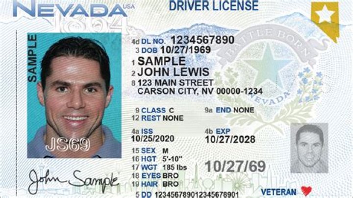 How much is a new drivers license in Nevada?